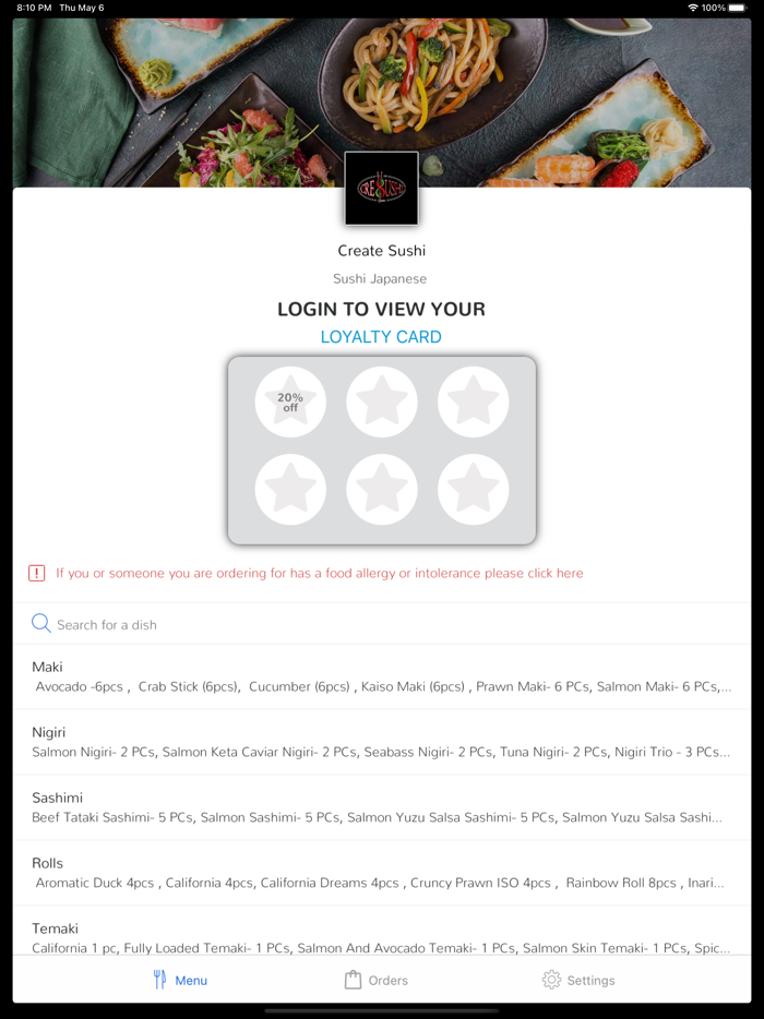 Create Sushi, Ashford