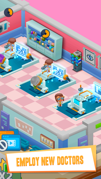 Idle Frenzied Hospital Tycoon Screenshot