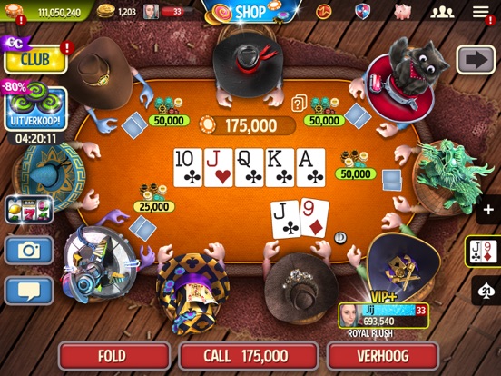 Governor of Poker 3 - Online iPad app afbeelding 1