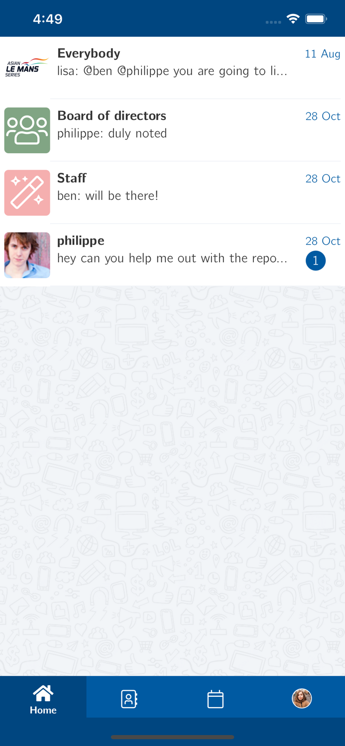 Asian Le Mans Series Messaging