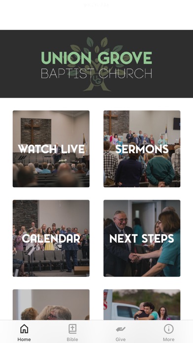 Union Grove Baptist Church Screenshot