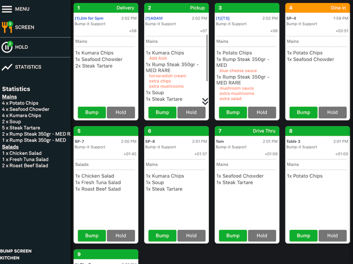 Lightspeed Bump Screen