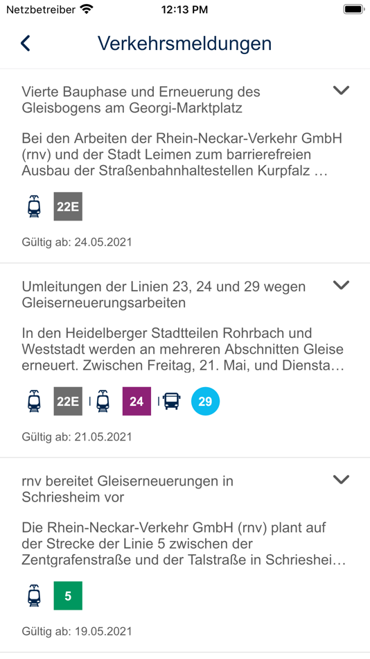 #4. rnv Start.Info (iOS) 由: Rhein-Neckar-Verkehr GmbH