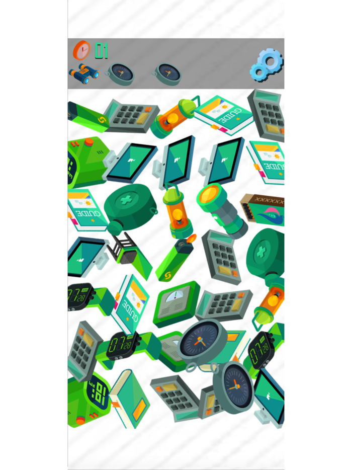 Item collector Casual game