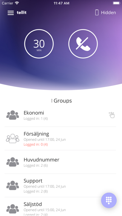Tellit Screenshot