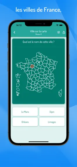 Game screenshot Départements et régions France apk