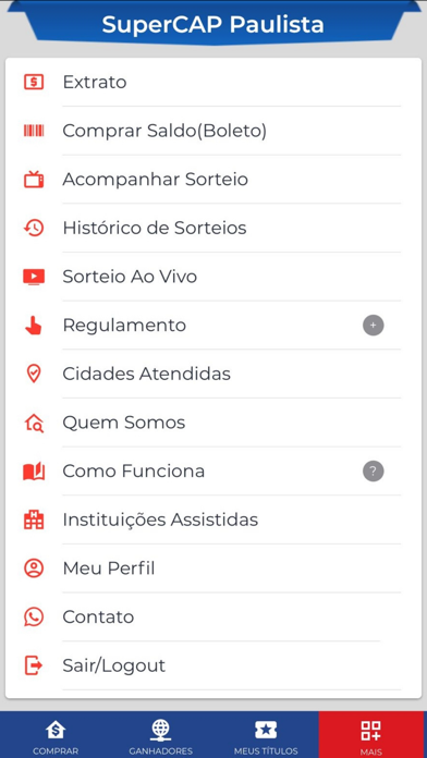 Novo SUPERCAP PAULISTA Screenshot