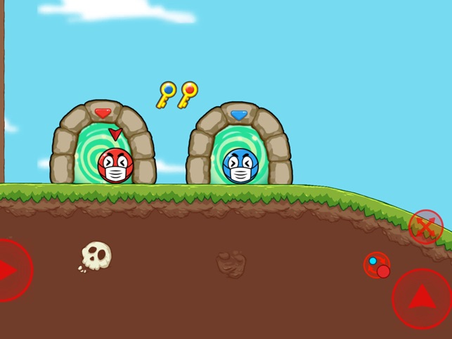 Red & Blue Balls Shooter Game na App Store