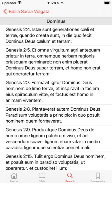 Biblia Sacra Vulgata Screenshot