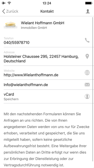 Wielant Hoffmann GmbH Screenshot