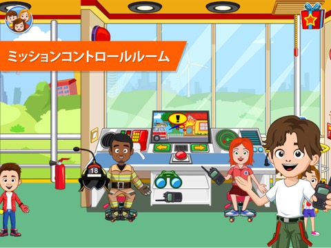 My Town: Firefighter Gamesのおすすめ画像4