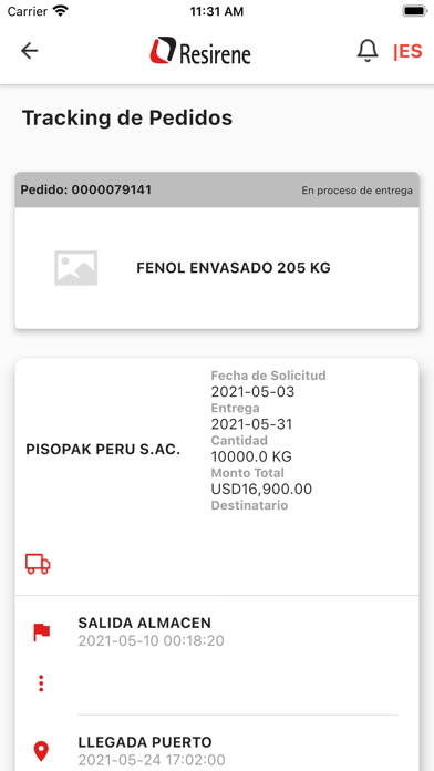 Resirene Commerce Screenshot
