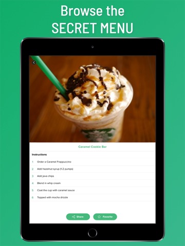 Secret Menu for Starbucks °のおすすめ画像1