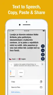czech to english translator iphone screenshot 2
