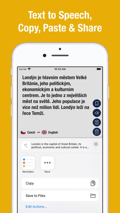 Screenshot #2 pour Czech to English Translator