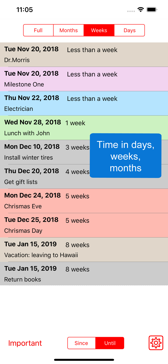TimeTill for Calendar