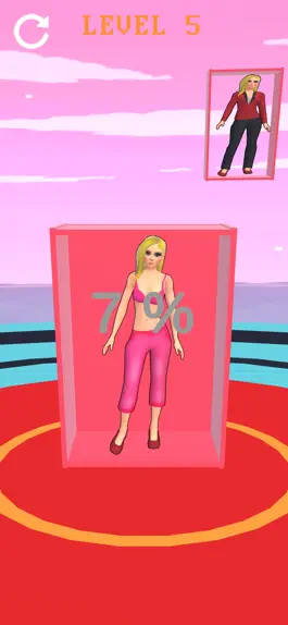 Game screenshot Doll Race 3D -Beauty Challenge apk