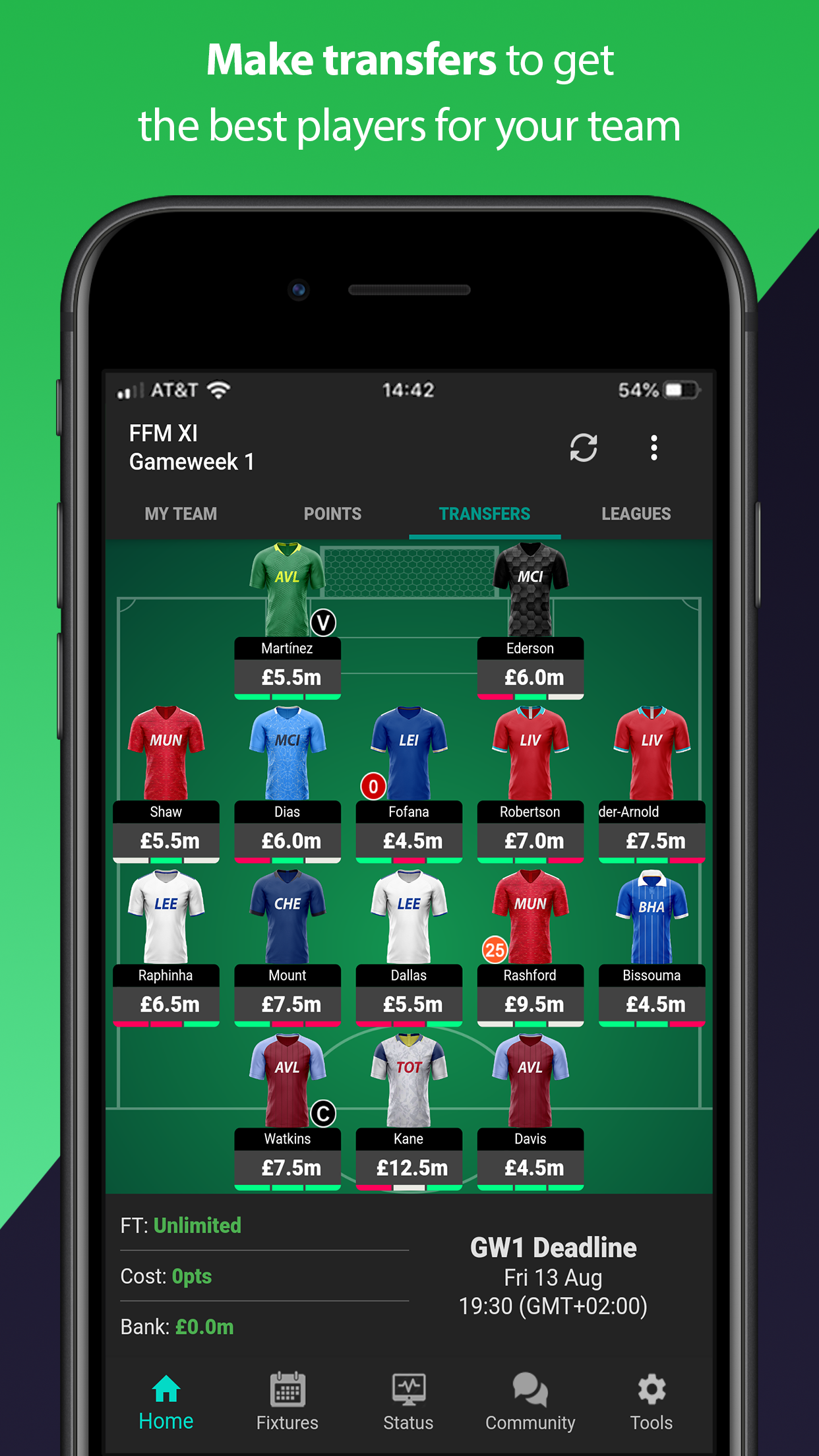 (FPL) Fantasy Football Manager screenshot 2