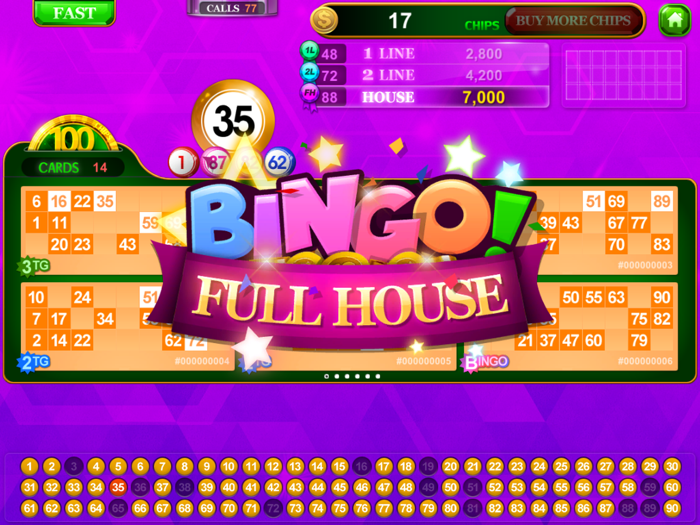 Bingo Solo 90  90 Ball Bingo