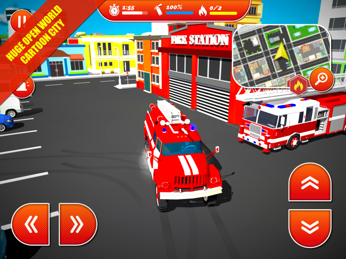City Firefighter Heroes 3D