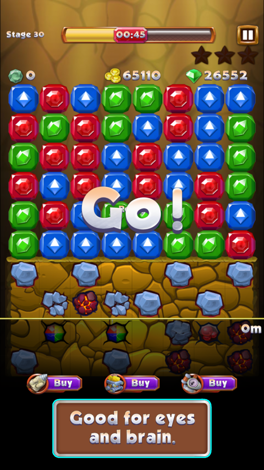 #1. Super Diamond Quest (iOS) โดย: 培明 夏