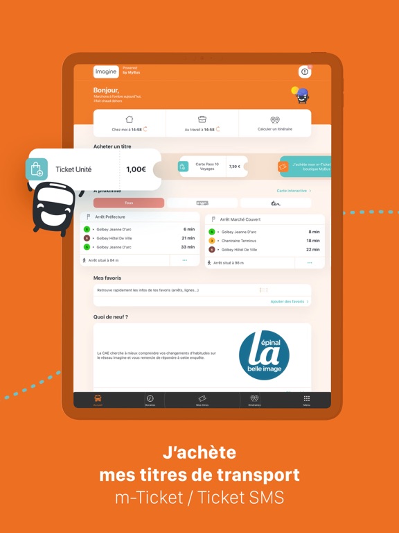 Screenshot #6 pour Imagine le Bus