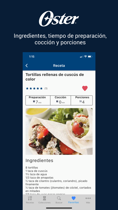 Recetas Oster® Screenshot