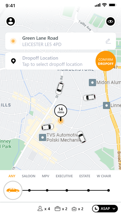 NMI Taxis Screenshot