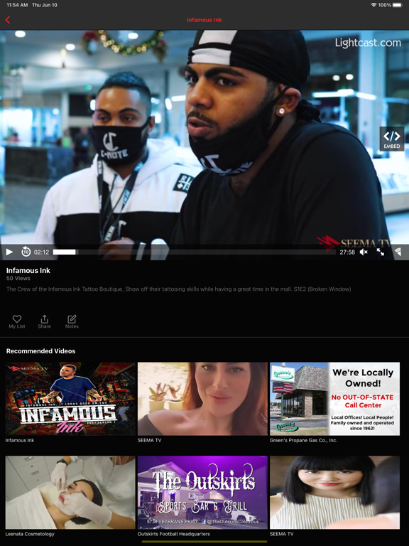 App screenshot