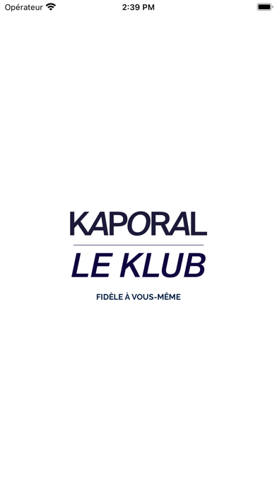 Screenshot #1 pour Le KLUB - KAPORAL