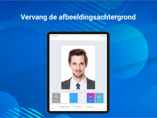 Pasfoto voor paspoort en visa iPad app afbeelding 1