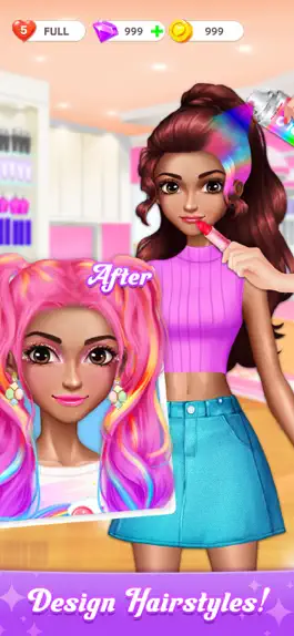 Game screenshot Project Makeup: Makeover Games apk