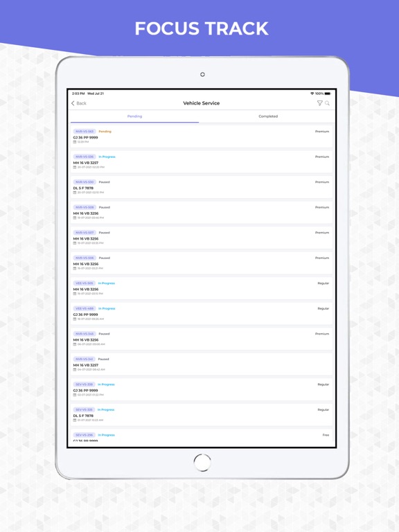 Screenshot #6 pour FocusTrack Customer