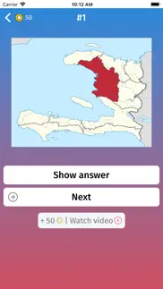 How to cancel & delete haiti: departments map game 3