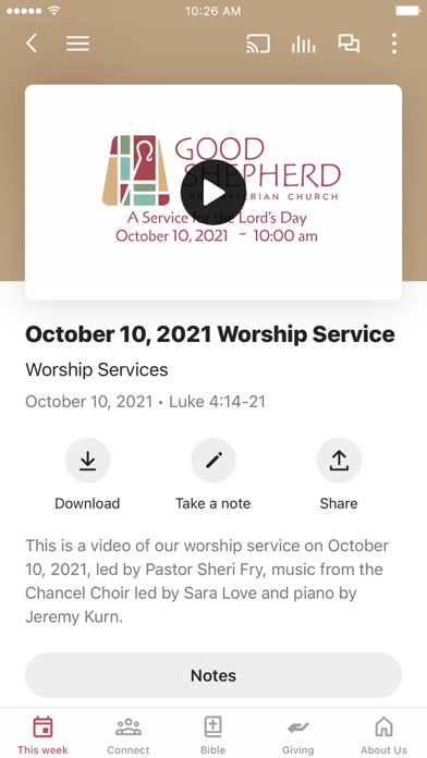 Screenshot #2 pour Good Shepherd Presbyterian