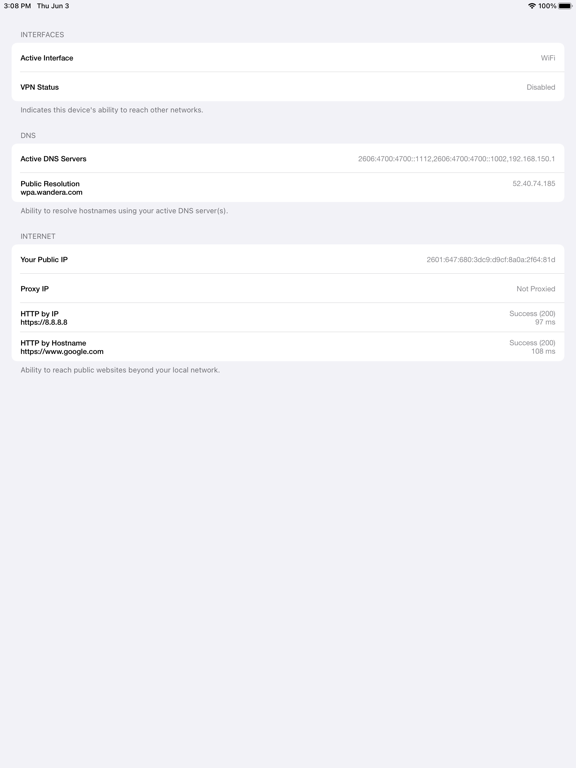 Screenshot #4 pour NetCheck Connectivity