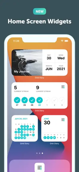 Game screenshot Grid Diary - Journal, Planner hack