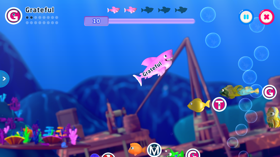 #6. Eparenting: Swish The Fish (iOS) 由: BigFatBrainStorm Group Ltd.