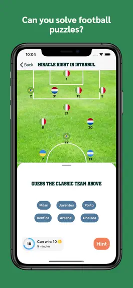 Game screenshot Soccer Puzzles: Football Quiz mod apk