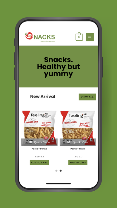 snacks llc Screenshot