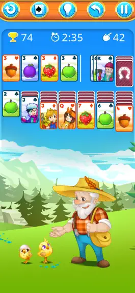 Game screenshot Happy Farm Solitaire mod apk