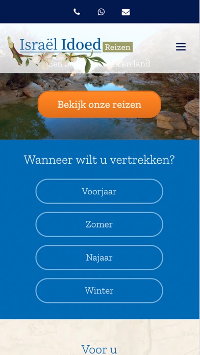 Israël Idoed Reizen Screenshot