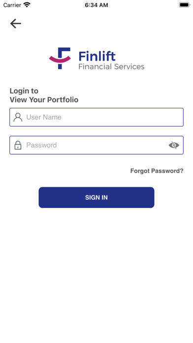 FINLIFT FINANCIAL SERVICES Screenshot
