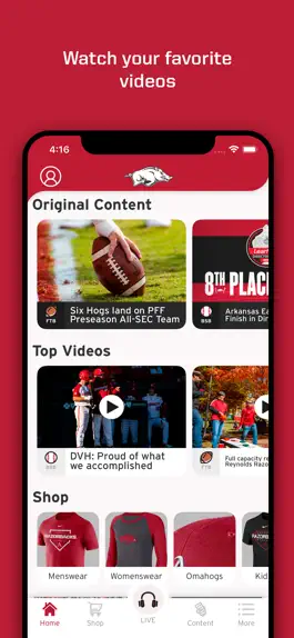 Game screenshot Arkansas Razorbacks mod apk