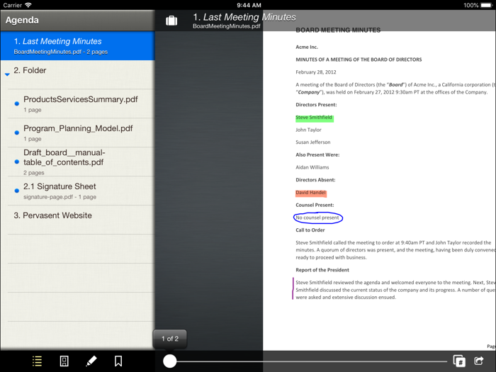 Board Papers for Intune