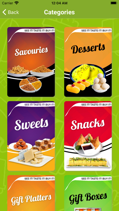 Sweet Utsav Australia Screenshot