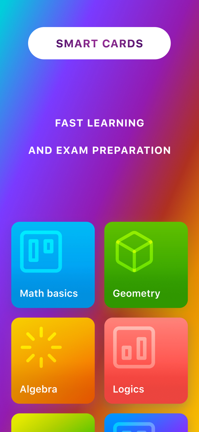 Gebra · maths flashcards