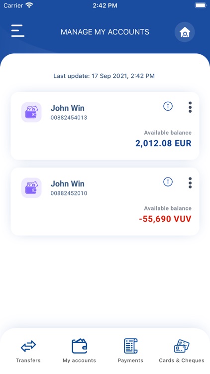 BRED Vanuatu Connect screenshot-3