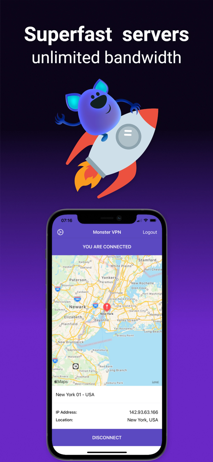 Monster VPN - No Logs UK Best