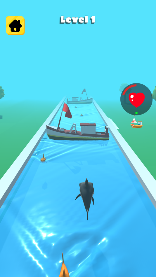 #5. Angry Shark! (iOS) By: Emrullah Can Demirpolat
